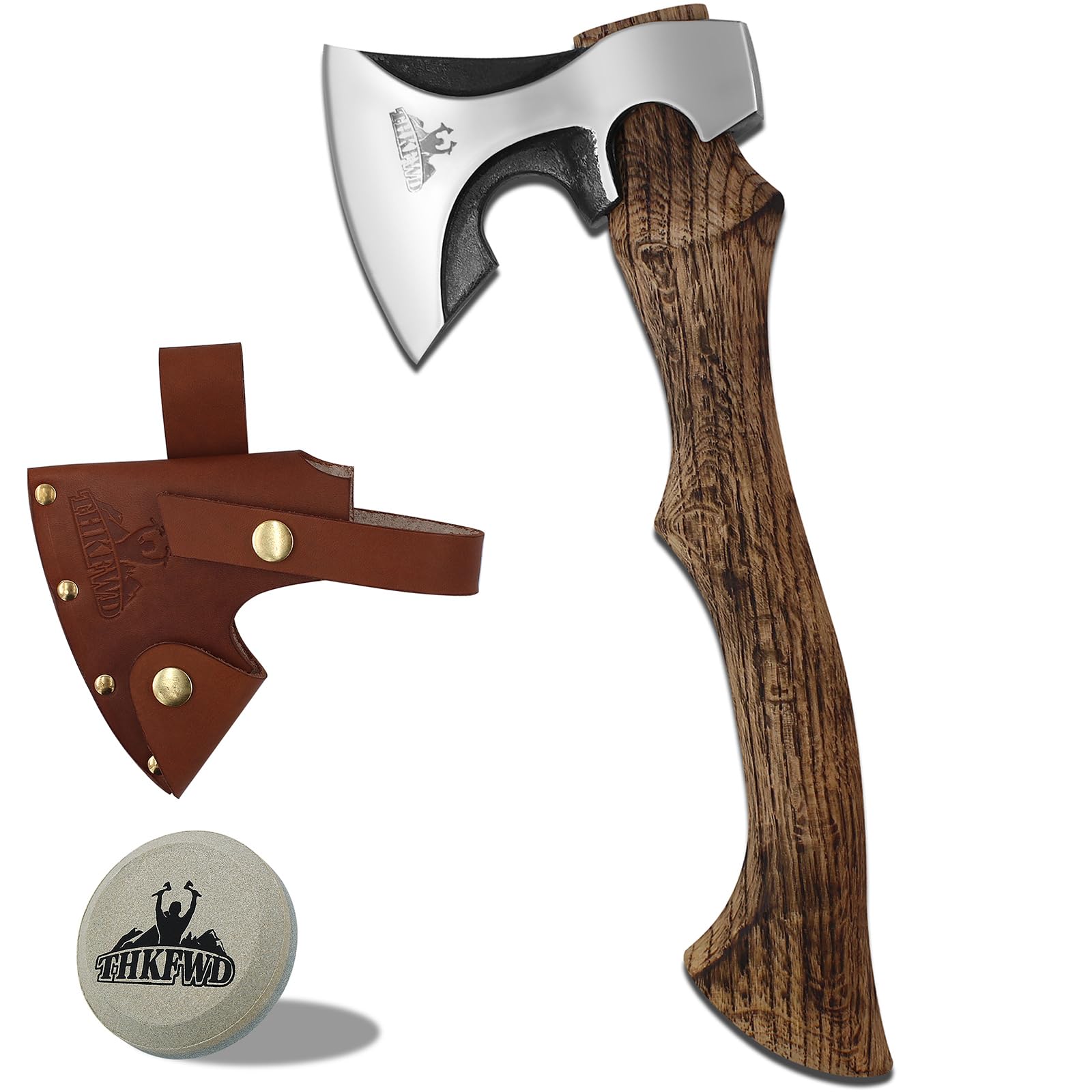 Amazon.com : Camping Hatchet -Chopping Axe with Leather Sheath